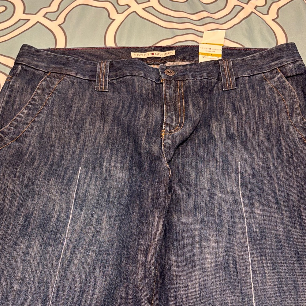 Tommy Hilfiger Indigo Blue Denim Skirt